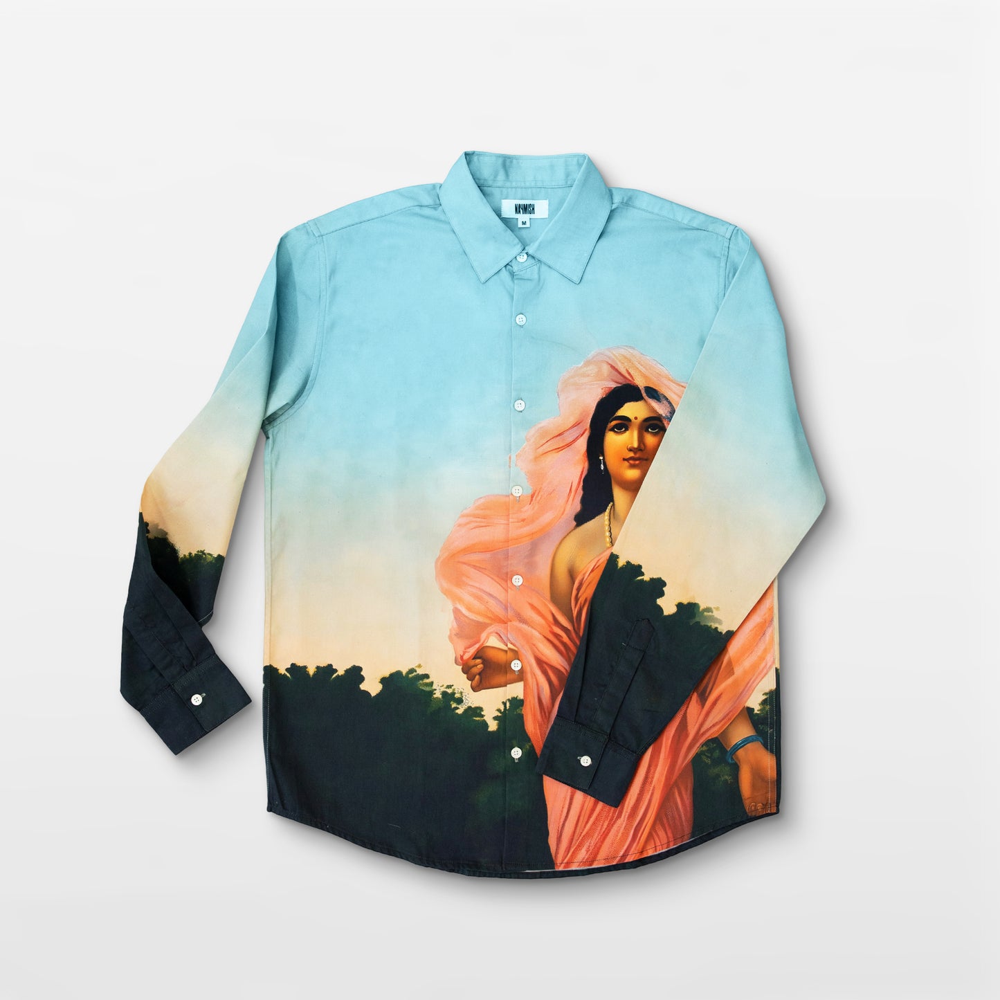 Women Shirts for Summers in Cotton - Padmini Blue