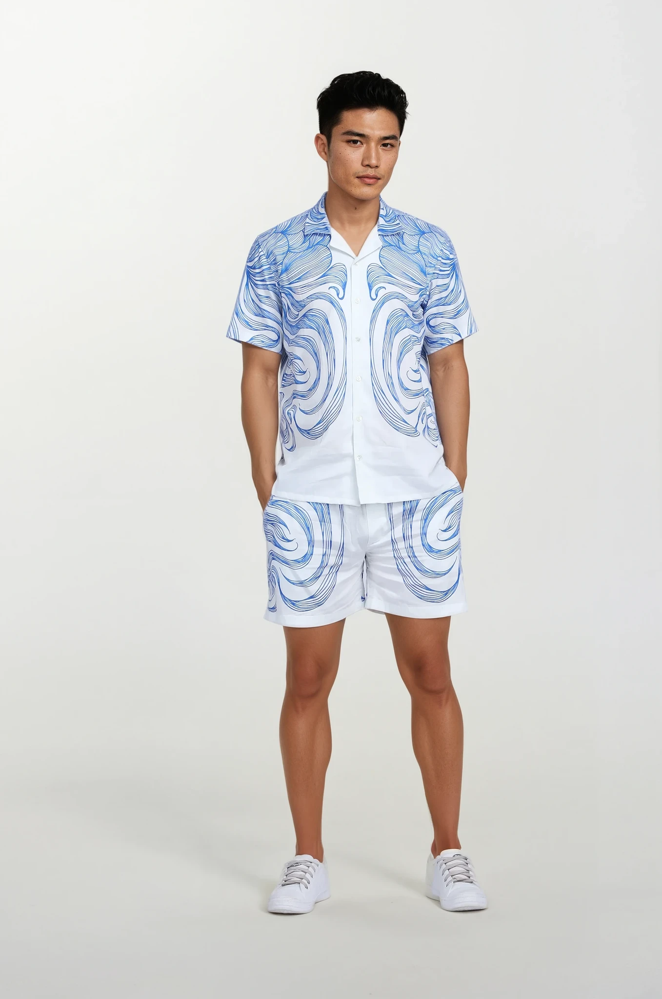 Song of River White Luxury Shirts for Men