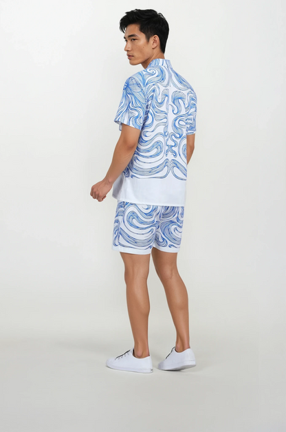 Song of River White Luxury Shirts for Men
