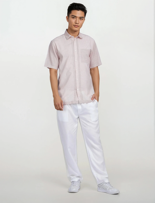 Business Check Luxury Cotton Shirts for Men