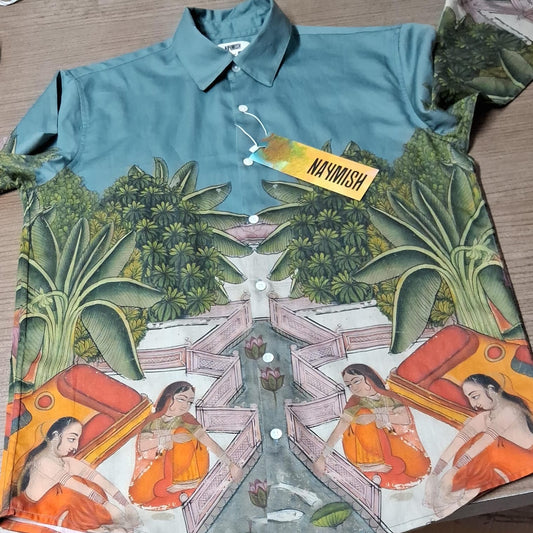 Medieval Backyard Shirt - Holiday Shirts Men